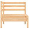 vidaXL Garden Corner Sofas 2 pcs Solid Pinewood