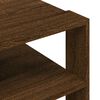 vidaXL Coffee Table Brown Oak 59.5x59.5x40 cm Engineered Wood