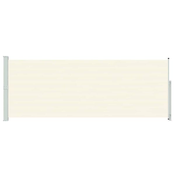 vidaXL Patio Retractable Side Awning 180x500 cm Cream