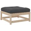 vidaXL 5 Piece Garden Sofa Set with Cushions Solid Wood Pine
