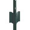 vidaXL Fence Post 11 pcs Green 100 cm Steel