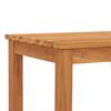 vidaXL Garden Bench 114 cm Solid Teak Wood