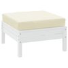 vidaXL Pallet Cushion Cream 60x60x6 cm Oxford Fabric