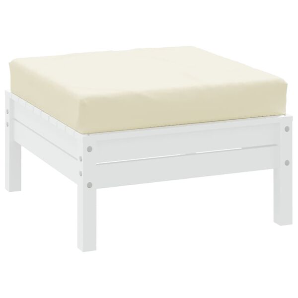 vidaXL Pallet Cushion Cream 60x60x6 cm Oxford Fabric