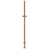 vidaXL Garden Gate 105x180 cm Corten Steel Bamboo Design