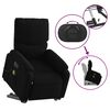 vidaXL Electric Stand up Massage Recliner Chair Black Fabric