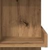 vidaXL Bar Table with Storage Rack Artisan Oak 100x48x101.5 cm