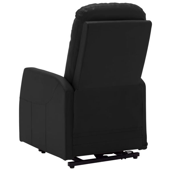 vidaXL Stand up Chair Black Faux Leather