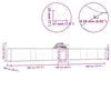 vidaXL Chicken Coop 9x1x1.5 m Galvanised Steel
