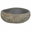 vidaXL Basin Light grey (38-45) x (30-35) x 15 cm River stone
