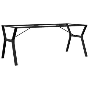 vidaXL Dining Table Legs Y-Frame 180x80x73 cm Steel