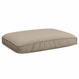 vidaXL Cushion Taupe 120 x 80 x 12 cm Oxford Fabric