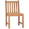 vidaXL 7 Piece Garden Dining Set 150x90 cm Solid Teak Wood