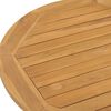 vidaXL 5 Piece Garden Dining Set Solid Wood Teak