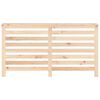 vidaXL Radiator Cover 153x19x84 cm Solid Wood Pine