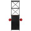 vidaXL Tractor Wine Cabinet 49x31x172 cm Solid Mango Wood