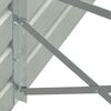 vidaXL Garden Raised Bed Anthracite 100x40x77 cm Galvanised Steel