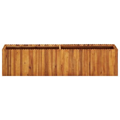 vidaXL Garden Raised Bed 200x30x50 cm Solid Acacia Wood