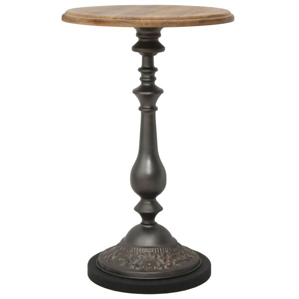 vidaXL End Table Solid Fir Wood 40x64 cm Brown