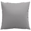 vidaXL Sofa Cushions 4 pcs Grey 60x60 cm Fabric