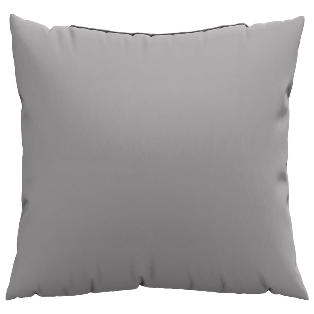 vidaXL Sofa Cushions 4 pcs Grey 60x60 cm Fabric