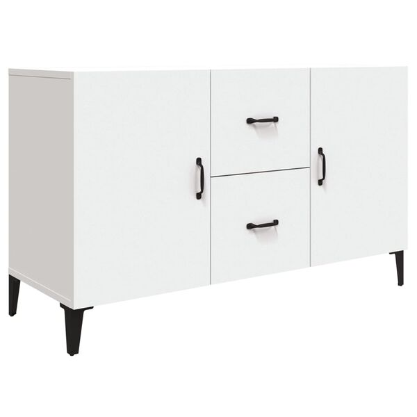 vidaXL Sideboard White 100x36x60 cm Engineered Wood