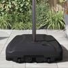 vidaXL Outdoor Umbrella Stand Black
