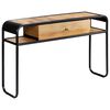 vidaXL Console Table 118x30x75 cm Solid Mango Wood