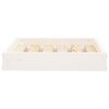 vidaXL Dog Bed White 51.5x44x9 cm Solid Wood Pine