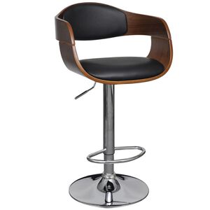 vidaXL Bar Stool Artificial Leather Height Adjustable