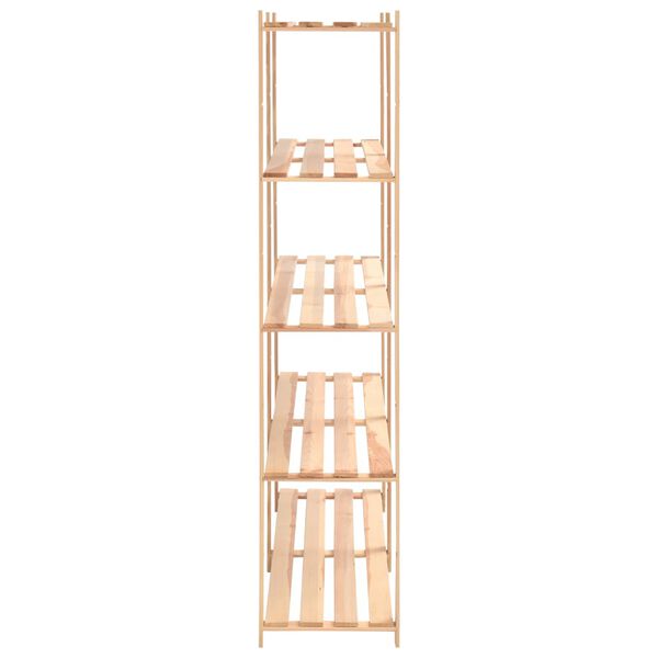 vidaXL 5-Tier Storage Racks 3 pcs 170x38x170 cm Solid Pinewood 500 kg