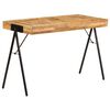 vidaXL Writing Table Solid Mango Wood 118x50x75 cm
