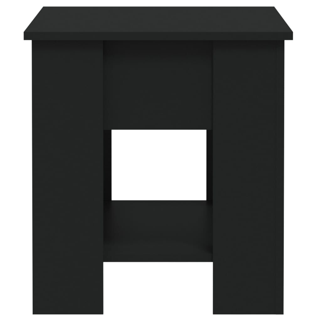 vidaXL Coffee Table Black 101x49x52 cm Engineered Wood