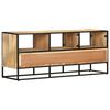 vidaXL TV Cabinet 110x30x45 cm Rough Mango Wood