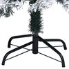 vidaXL Artificial Christmas Tree with Flocked Snow Green 120 cm PVC