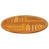 vidaXL Table Top Ø70x2 cm Round Solid Wood Acacia