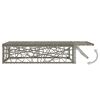 vidaXL 2 Piece Garden Lounge Set with Cushions Poly Rattan Grey