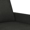 vidaXL Sofa Chair Black 60 cm Fabric