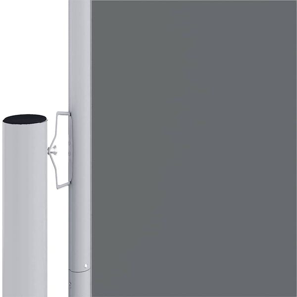 vidaXL Retractable Side Awning Anthracite 220x1200 cm