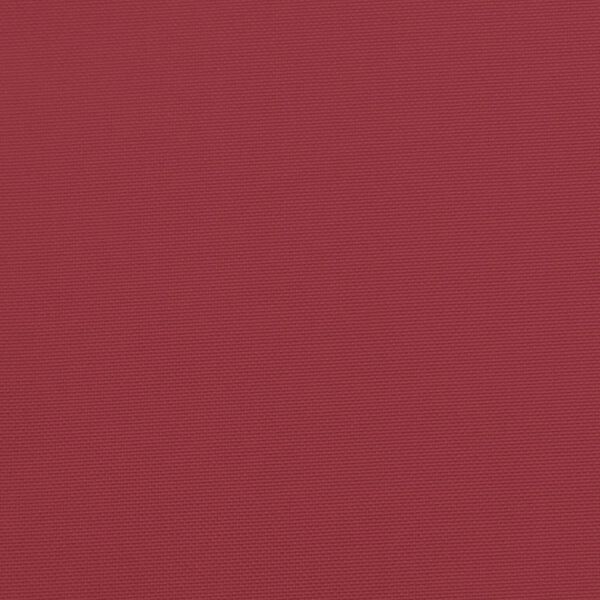 vidaXL Garden Bench Cushion Wine Red 100x(50+50)x7cm Oxford Fabric