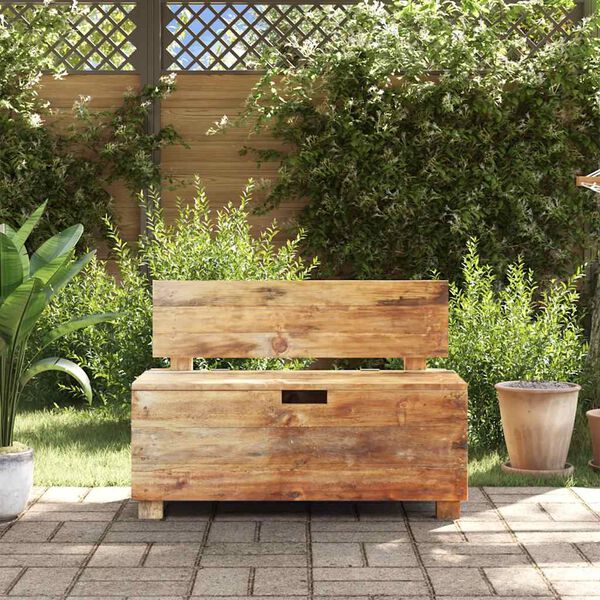 vidaXL Bench Solid Mahogany Wood 86x40x60 cm