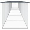 vidaXL Chicken Cage with Roof Anthracite 803x98x90 cm Galvanised Steel