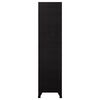 vidaXL Locker Cabinet Black 90x40x180 cm Steel