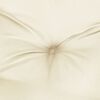 vidaXL Garden Bench Cushion Cream White 200x(50+50)x7cm Oxford Fabric