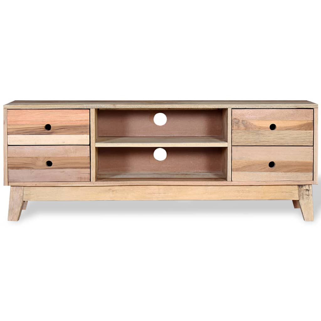 vidaXL TV Cabinet Solid Reclaimed Wood