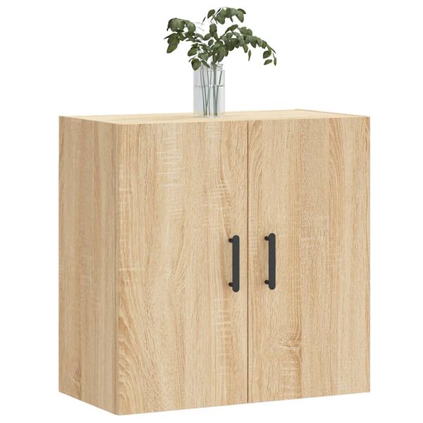 vidaXL Wall Cabinet Sonoma Oak 60x31x60 cm Engineered Wood