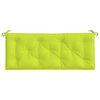 vidaXL Garden Bench Cushion Bright Green 120x50x7cm Oxford Fabric