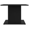vidaXL Coffee Table Black 55.5x55.5x40 cm Engineered Wood