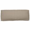 vidaXL Pallet Cushion Set 3 pcs Taupe Oxford Fabric