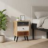 vidaXL Bedside Cabinet 40x30x60 cm Solid Mango Wood
